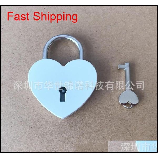 

heart shaped concentric lock metal mulitcolor key padlock gym toolkit package door locks b qyljqx dh_seller2010