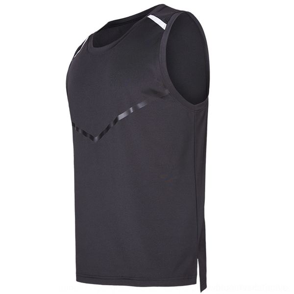 

orwkr fitness men' sports t-shirt loose elastic quick-drying clothes running basketball vest training thin basketball sleeveless ves, White;black