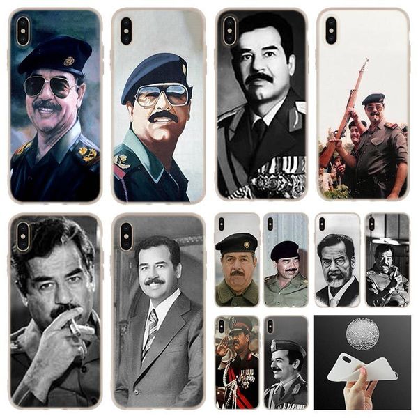 

телефон дела силиконовые мягкий чехол для iphone 11 pro x xs max xr 6 6s 7 8 plus 5 se 2020 12 случай саддама хусейна ирак арабский
