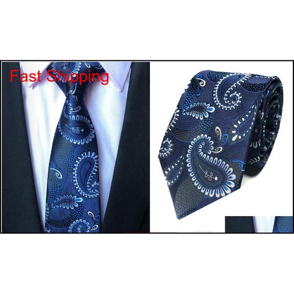 

new design mens neck tie elegant man floral paisley neckties 145*8*3.8cm classic business qyljeu homes2007, Blue;purple