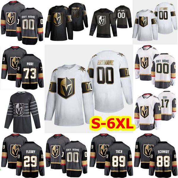 

s-6xl golden edition vegas golden knights hockey jersey 92 tomas nosek nicolas roy jake bischoff deryk engelland nick holden custom stitched, Black;red