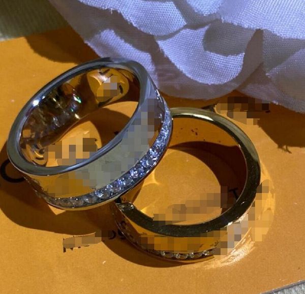 

дизайнер ювелирные изделия полая v письмо кольцо моды trend big brand rose gold 18k золотой новый дизайнер высокое качество, Silver