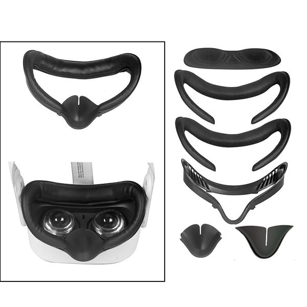 

6 in 1 vr cover facial interface bracket kit replacement for oculus quest 2