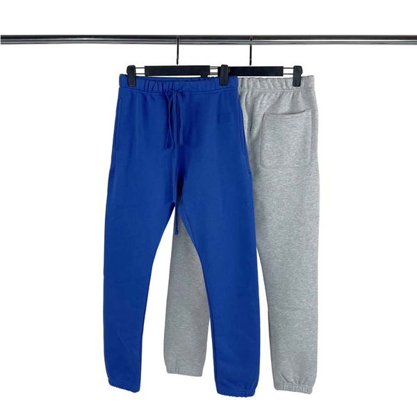 

20fw autumn winter usa 6th la pants limited tmc flag trousers casual cotton sweatpants men women joggers, Black