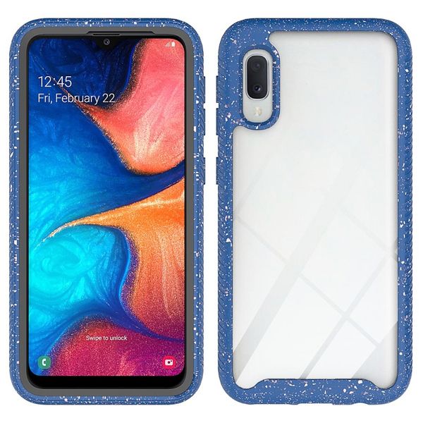 

for galaxy a10e shockproof starry sky pc tpu protective case