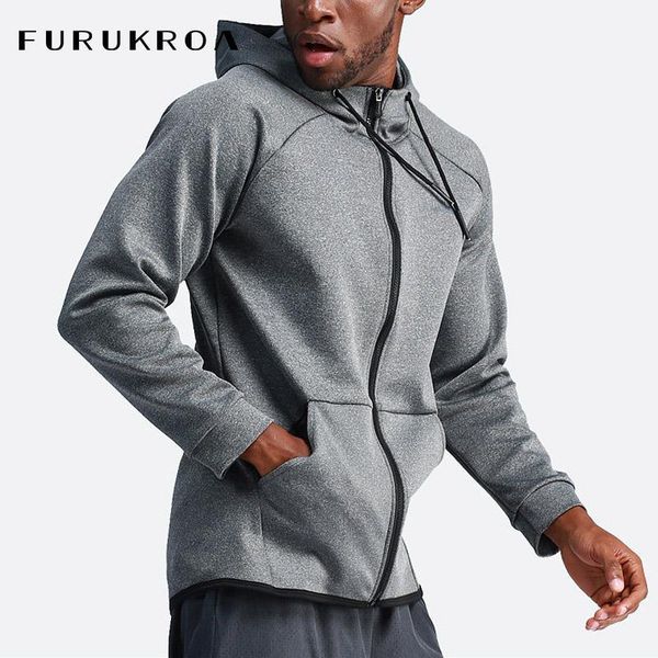 

running jackets men jacket long sleeve hooded coat outdoor sports training zipper gym fitness hoodies quick dry sportswear x302b1, Black;red