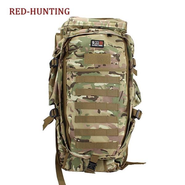 

outdoor bags tactical usmc rifle backpack large padded dual shooting carrying molle bag hunting hiking climbing