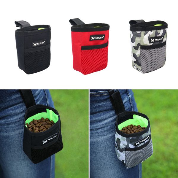 

dog training snack bag outdoor portable waist bag mini puppy training waist pack pet supplies strong wear resistance large capacity