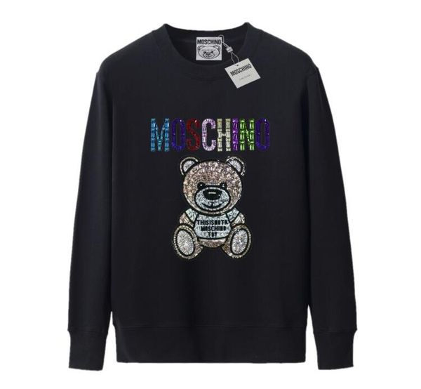 

autumn and winter new multicolor comfort sweatshirt men plus velvet knit solid color hooded hoodies, Black;brown