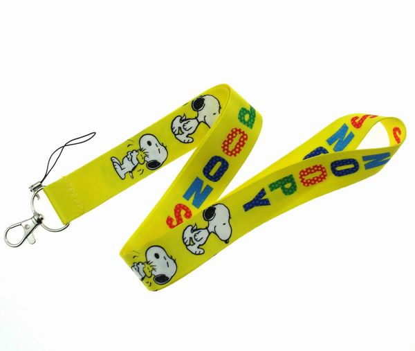 

iphone x snoopy cartoon logo lanyard neck strap hanger for school id card holder key trains dhl shipping