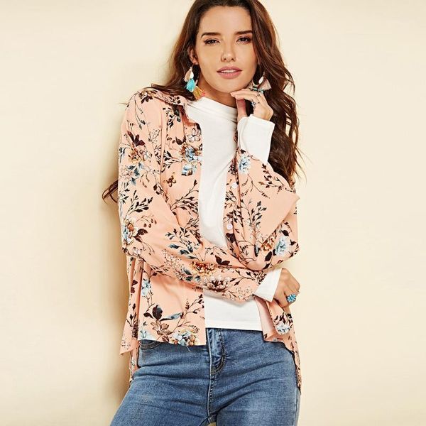 

new fashion 2019 fall women's printed single-breasted jacket street wear casual jacket trench #a22121, Black;brown