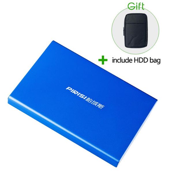 

pirisi 2,5" 2tb портативный внешний жесткий диск 1tb usb3.0 80gb 120gb 160gb 250gb 320gb 500gb 750g хранения disco duro экстерно