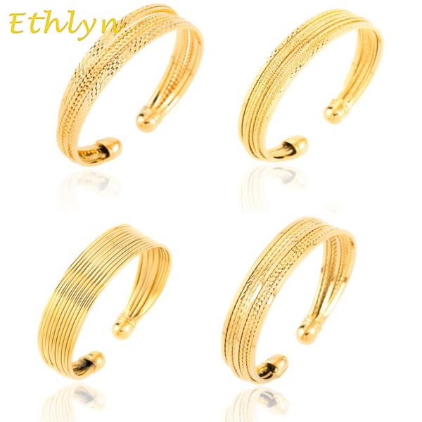

ethlyn dubai стиль braceletsbangles регулируемого размера цвет золота ювелирных изделия эфиопских / африканских женщины ювелирные подарки оп, Black