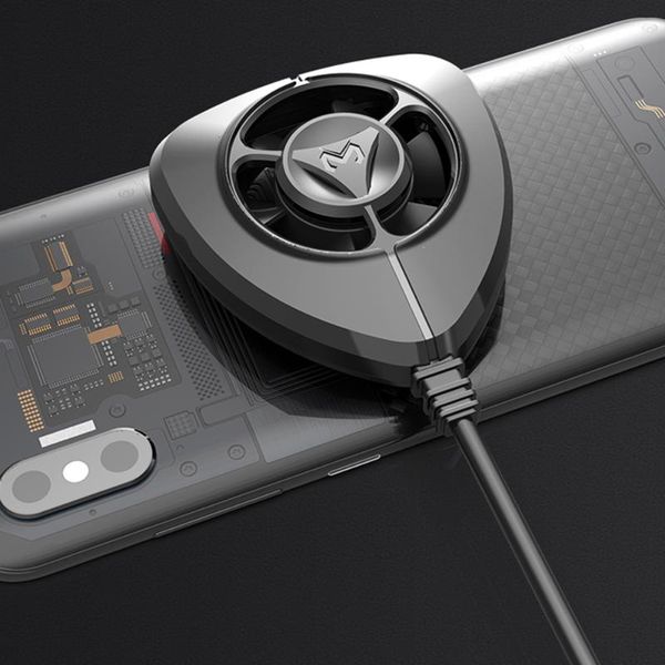 

heat sink water-cooled mobile phone radiator game controller cooling fan playing games gamepad heat sink dissipation