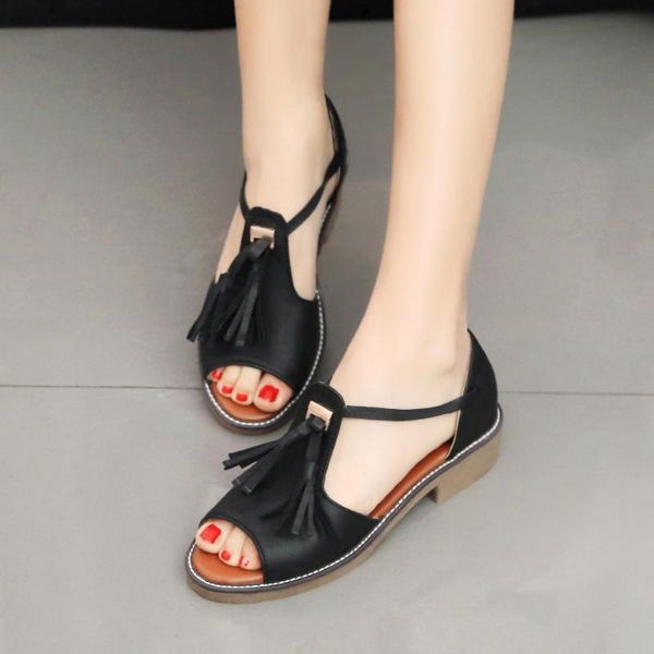 

2020 новые продажа sandalias mujer моды гладиатор сандалии женщин большого размера 34- 43 обувь повседневная сандалии женские lady женщины c, Black