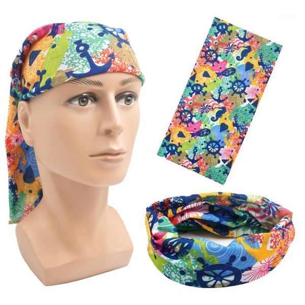 

magic scarf neck women men outdoor fishing headband bandana printed sport uv face cover workout climbing hiking cycling1, Black