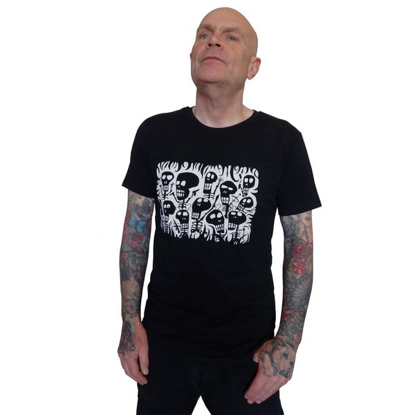 

skulls fairtrade & organic men screen printed by hand punkrock tee mens skull not nice guys men sport hooded sweatshirt hoodie t shirt