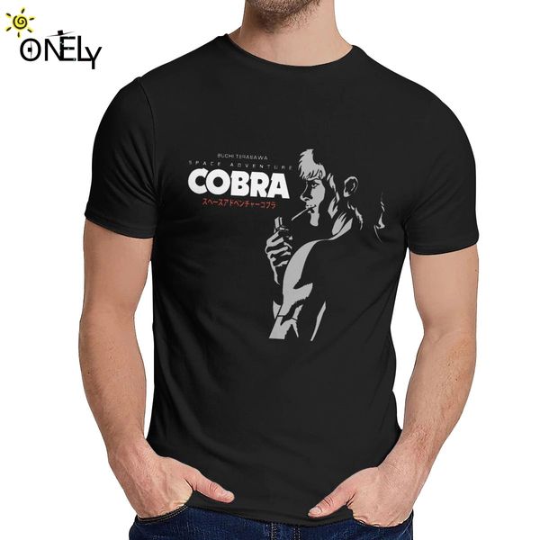 

мужчины футболка япония аниме space adventure cobra summer crewneck урожай с коротким рукавом спорта толстовка с капюшоном толстовка