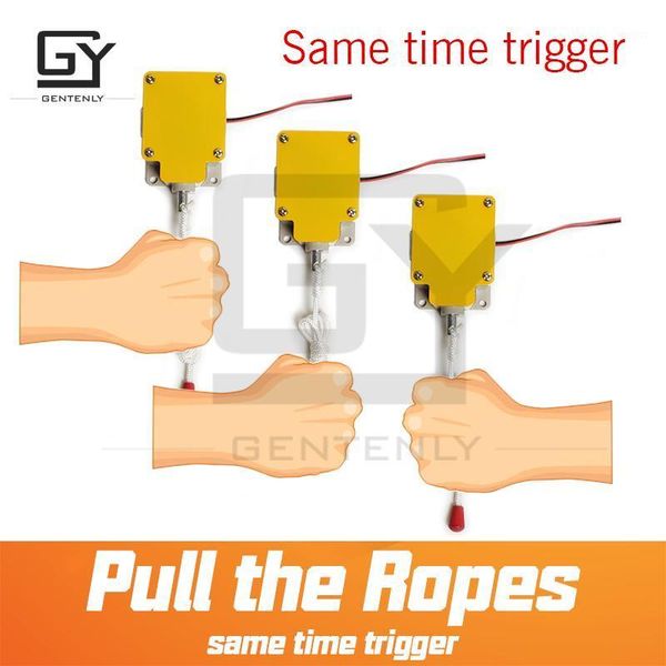 

rope switch prop escape room game simultaneous version pull all the ropes at the same time to unlock real life puzzle gentenly1