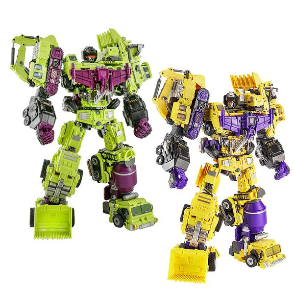 

transformation toy jinbao 8008 g1 gt devastator 6in1 combination action figure deformation car robot oversized 48cm ko nbk gift 1008
