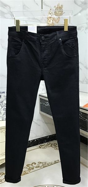 

новое прибытие mens конструктора cowboy вскользь высокого качества осени брюки известный бренд zipper дизайнер тонкий тощий джинсы горячие h, Blue