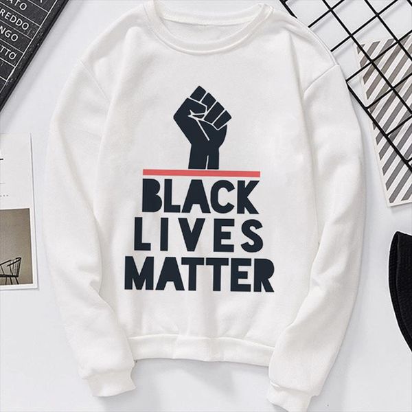 

2020 new black lives matter print sweatshirt autumn long sleeve casual hoodies vogue streetwear harajuku cozy style hoodie