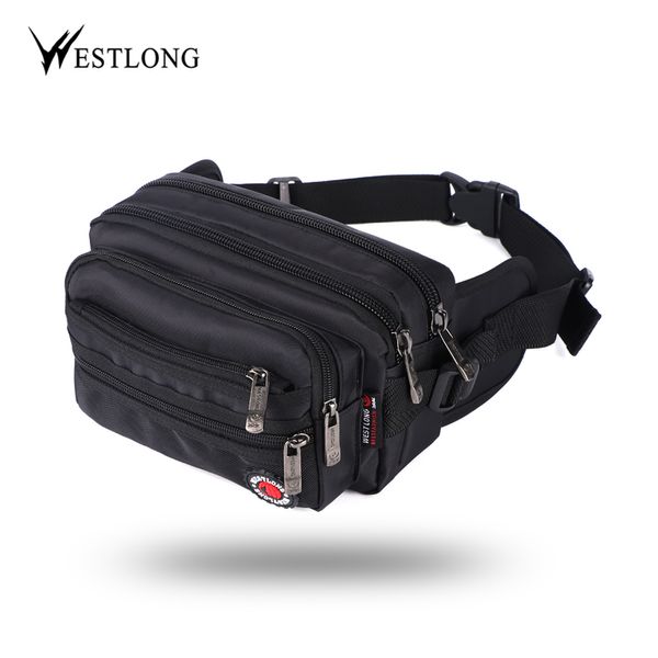 

waist pack casual functional chest men waterproof military pack women belt bum bag male phone wallet pouch bags 98011 t200113
