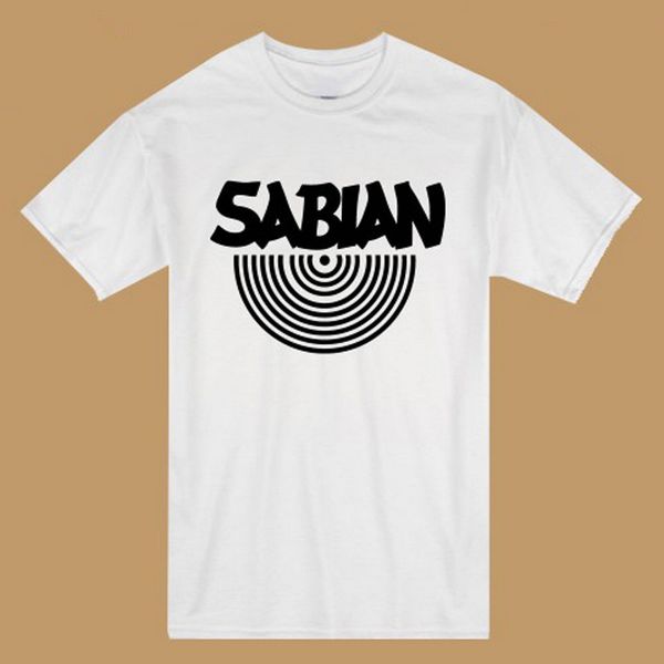 

новый sabian тарелки барабаны logo мужская белая футболка размер s для 3xl футболочку бесплатная доставка свет спорта толстовка с капюшоном