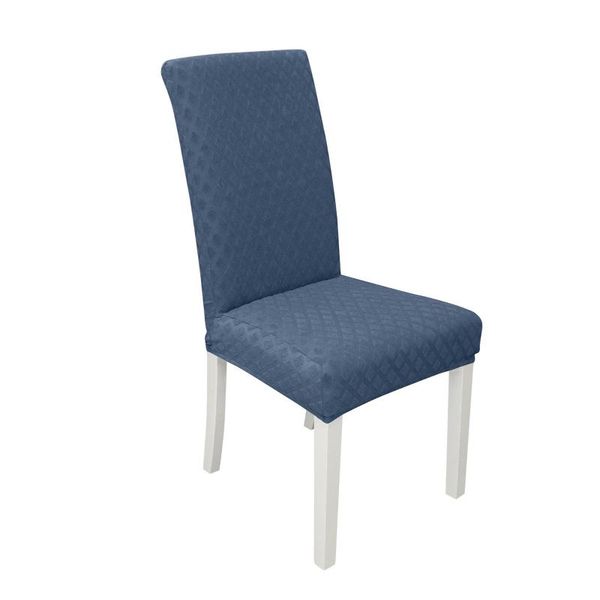 

removable dining chair cover jacquard seat protector soft modern ceremony slipcover high stretch washable furniture el covers