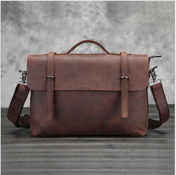 

xiyuan new genuine leather man messenger bags vintage cow leather small shoulder bag for male men's crossbody bag tote lady1
