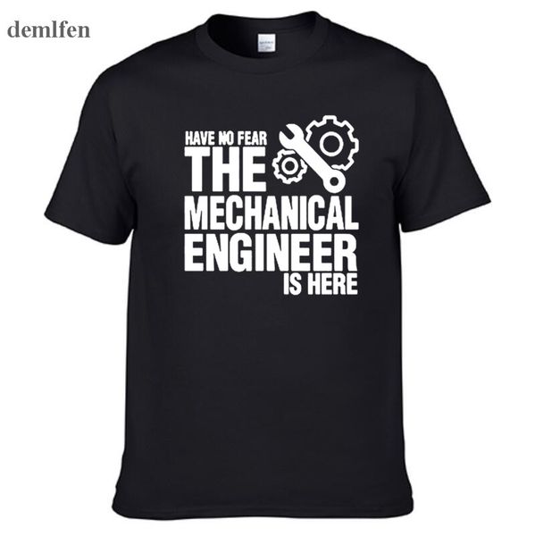 

have no fear the mechanical engineer is here novelty funny mens short sleeve camisetas masculina hooded sweatshirt hoodie men t shirt
