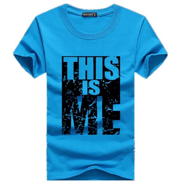 

this is me summer men t shirt casual cotton t shirt men short sleeve slim fit o neck tees letter printed male camisa masculinas jllpwa