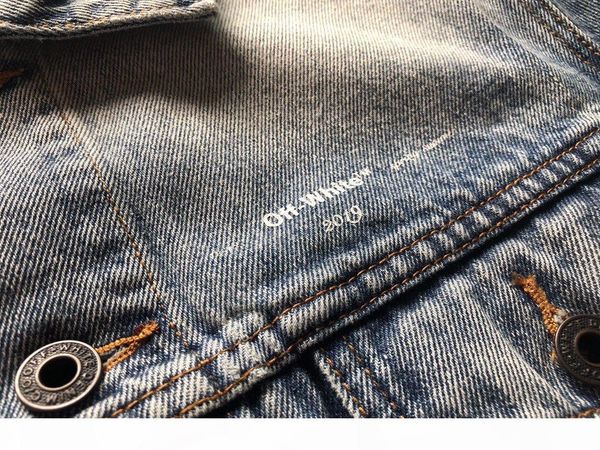 

2020 autumn and winter new mens jacket fashion trend denim fabric classic print workmanship fine men and women same jackets, Black;brown