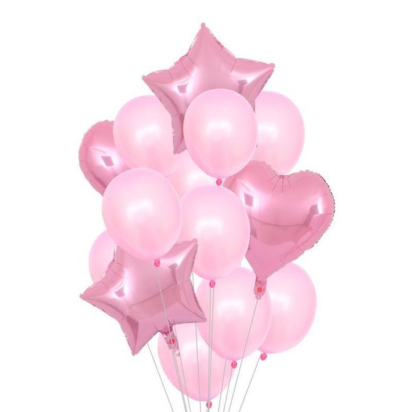 

40 inch foil pink number balloons 0 1 2 3 4 5 6 7 8 9 air inflatable ballon 18 happy sqczpt