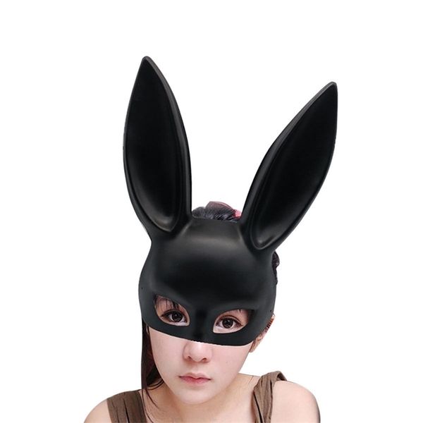 

laides bunny brand halloween new supplies bar nightclub costume rabbit ears mask party masks