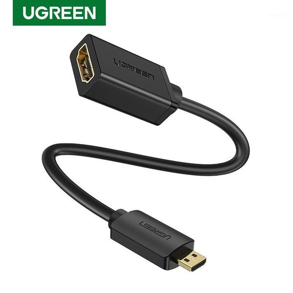 

ugreen micro adapter high-speed male to female hd 4k 3d for raspberry pi 4 mini to adapter 22cm cable1