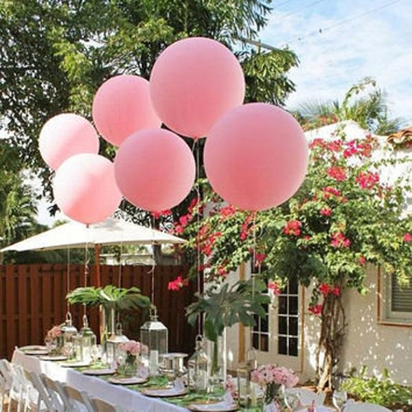 

36inch balloons big round balloons wedding decoration baby shower birthday giant latex balloon party supplies pa56 wmtdae rimmer