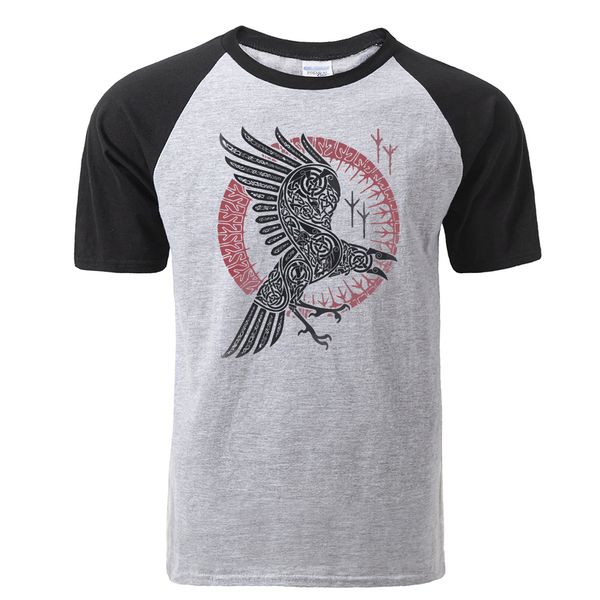 

retro классический viking tv show рагнара raven печать реглан tshirt summer hip hop harajuku streetwear толстовка с капюшоном hoodie мужчин