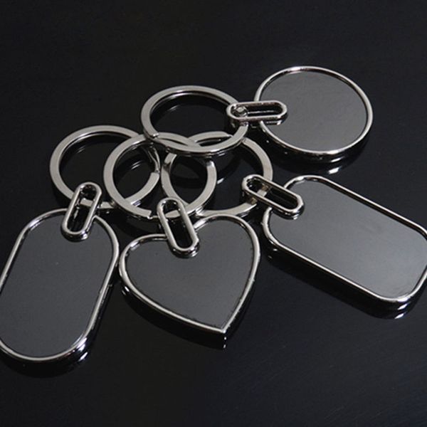 

new fashion keychains creative metal blank keychains for promotional gifts key ring