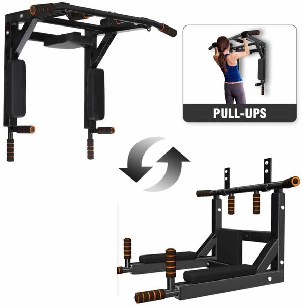 

indoor horizontal bar multifunctional pull up device steel pipe wall chin up bar single and parallel fitness equipment
