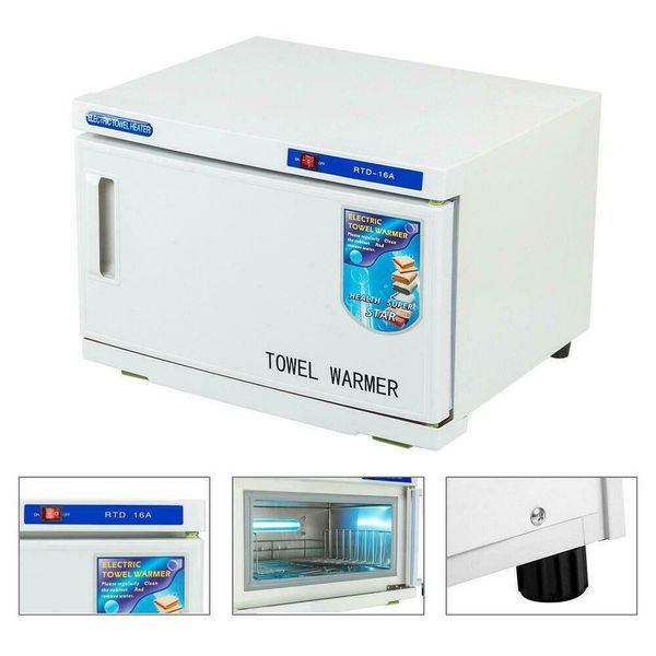 

towel warmer 16l 2in1 uv facial spa tattoo sterilizer salon cabinet heater