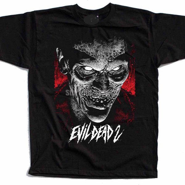 

evil dead 2 movie 's tshirts hip hop streetwear tshirt homme tee shirt black of white t shirts plus size sport hooded sweatshirt hoodie