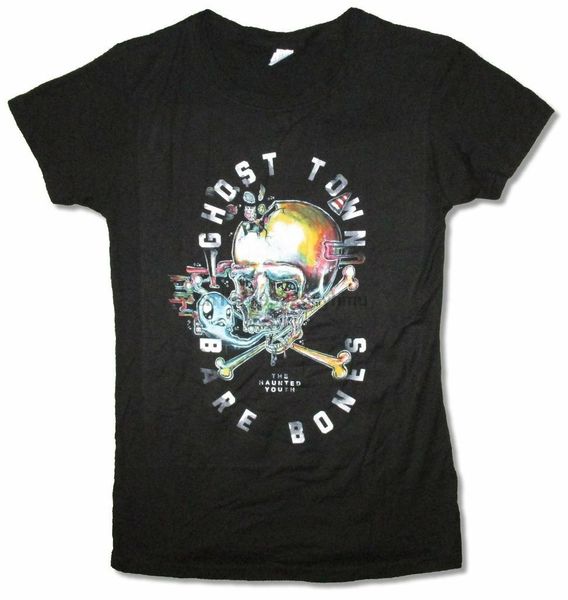 

ghost town bare bones girls юниоры black t shirt новый официальный электронный вид спорта толстовка с капюшоном толстовка