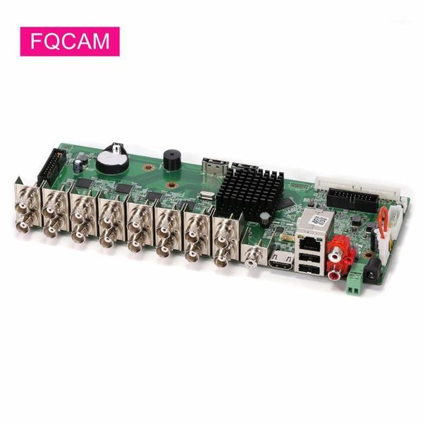 

kits 16ch 1080n ahd dvr board 16 channel 2mp cctv camera system main digital video recorder pcb for 1080p ip camera1, Black;white