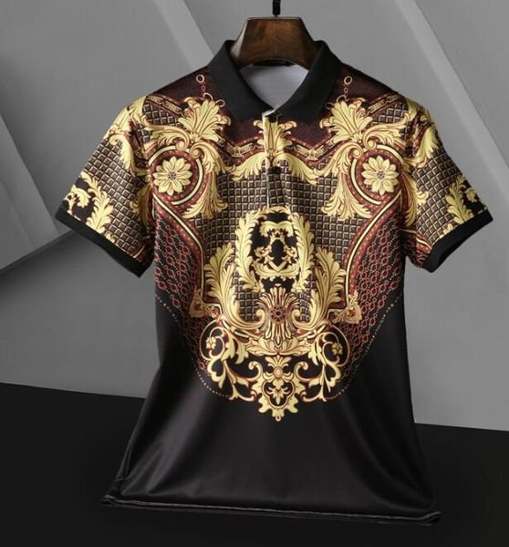 

21ss summer new brand designers men's polos t-shirt short sleeves polos t shirt pl1, White;black