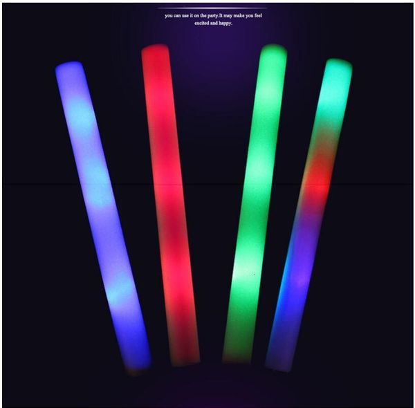 

glow light up color led stick foam wedding party decoration toys 19