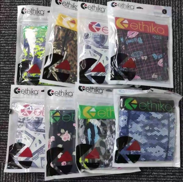 

ethika boxers technical underwear graffiti women men fitness quick dry cotton boxer sport short boxer underpants 645874