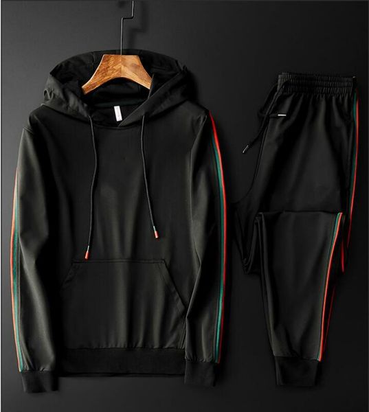 

designer tracksuits mens luxury sweat suits autumn brand mens jogger suits jacket + pants sets sporting women suit hip hop sets quality, Gray