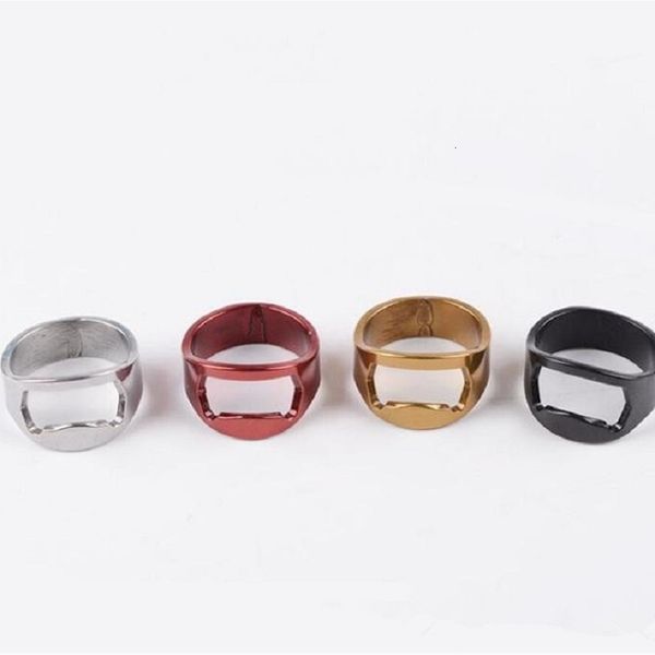 

opener portable new finger colorful ring bottle stainless steel beer bar tool bottel favors