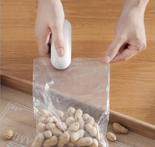 

mini package уплотнительные машины тепловой герметик вакуум resealer закуски сумки инструменты пластиковый удобный портативный кухня bbypjo